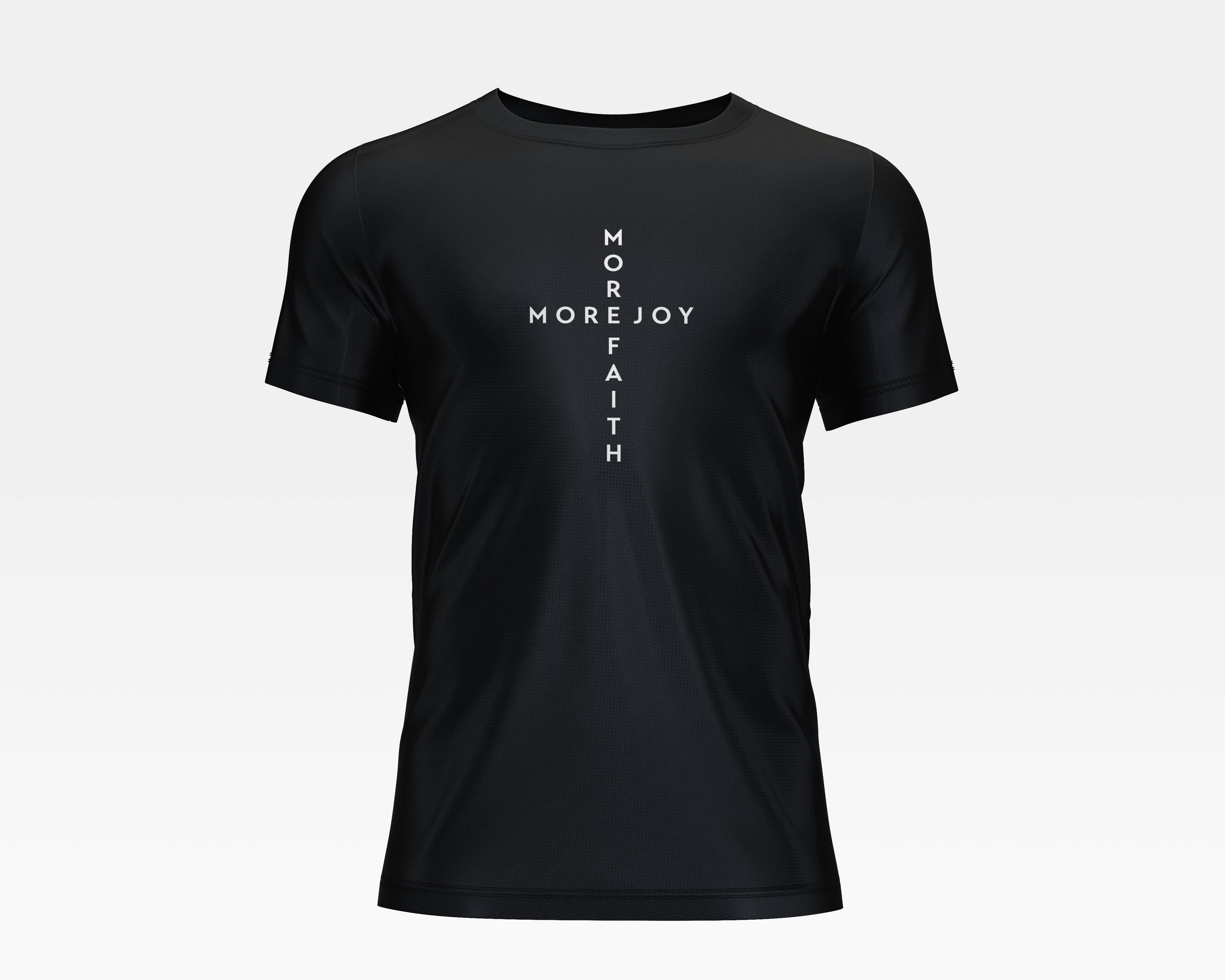 More Faith More Joy (Black) - Mens