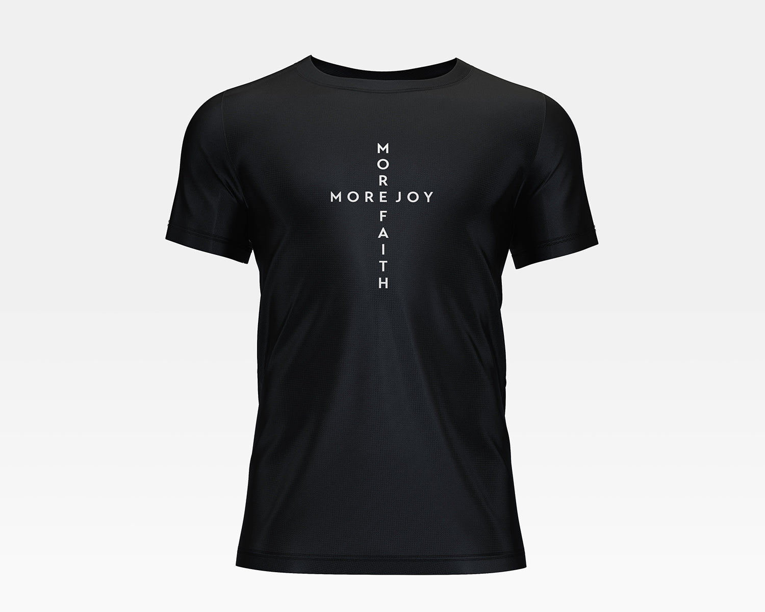 More Faith More Joy (Black) - Mens