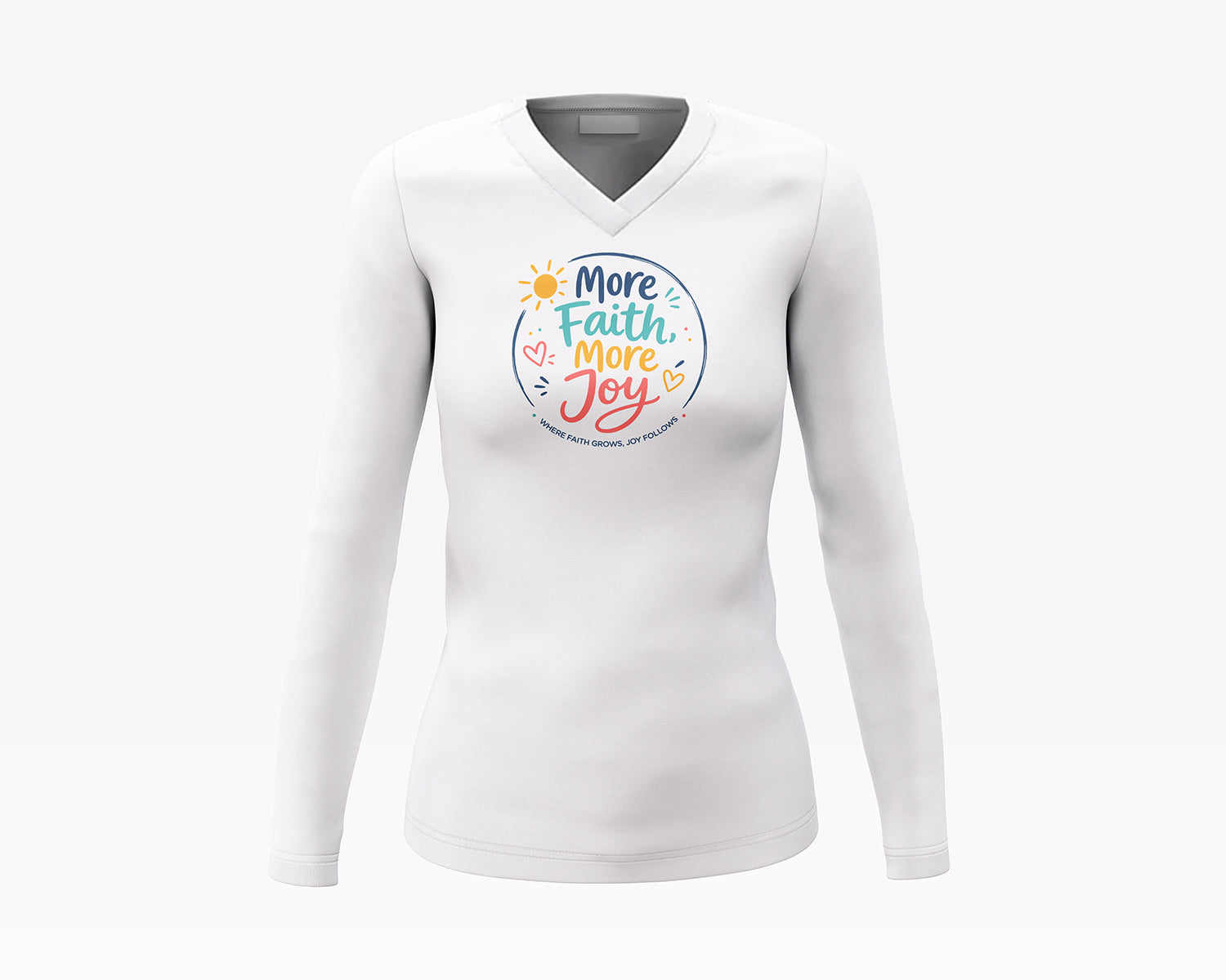 More Faith More Joy (White)