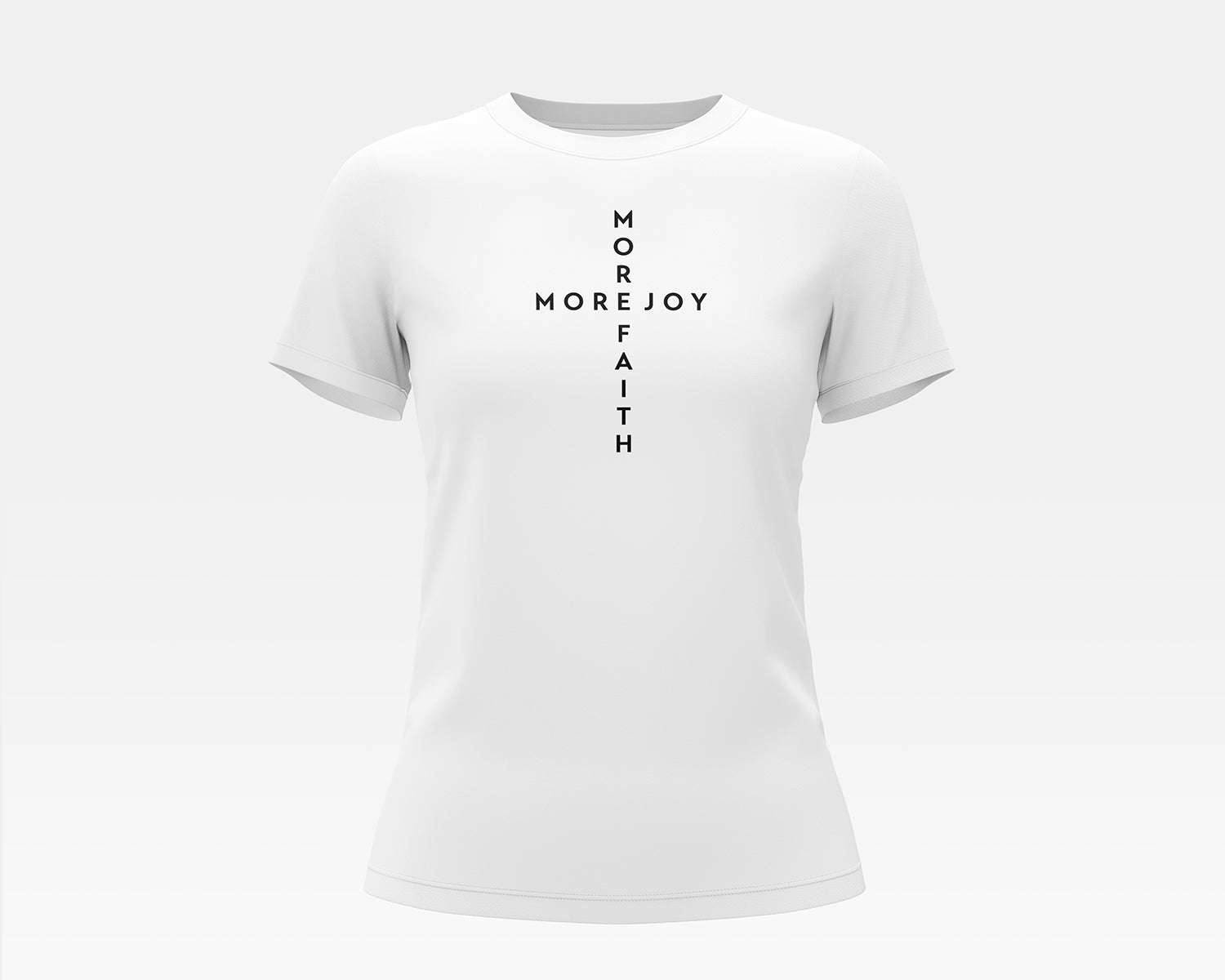 More Faith More Joy (White)