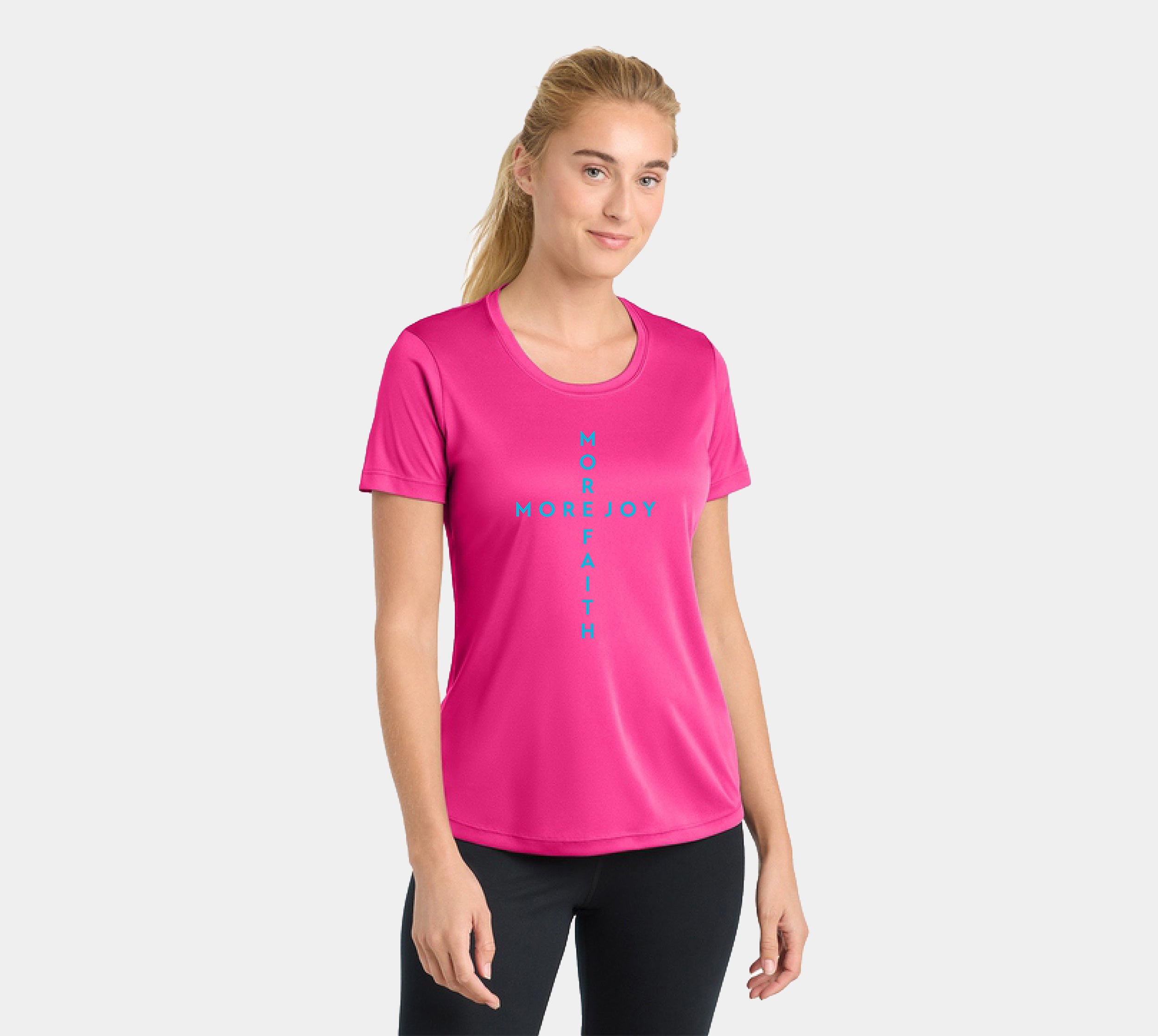 More Faith More Joy (Pink)