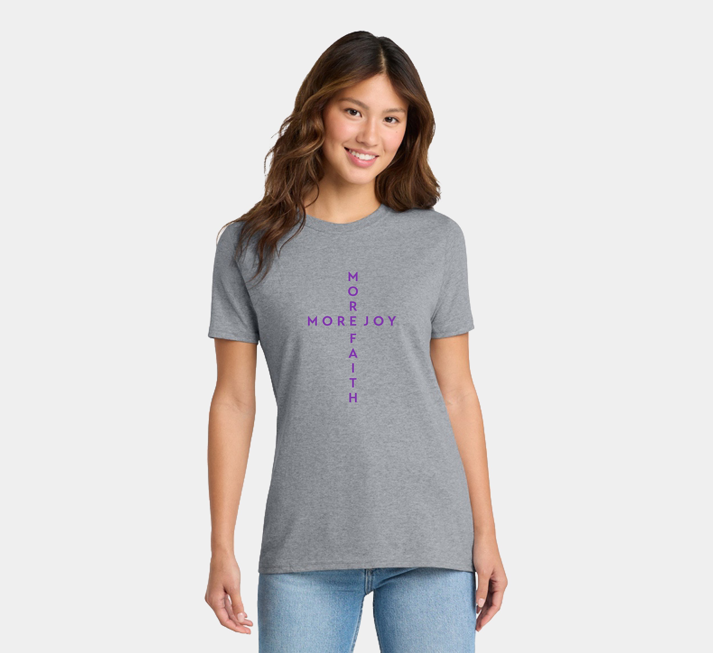 More Faith More Joy (Gray)