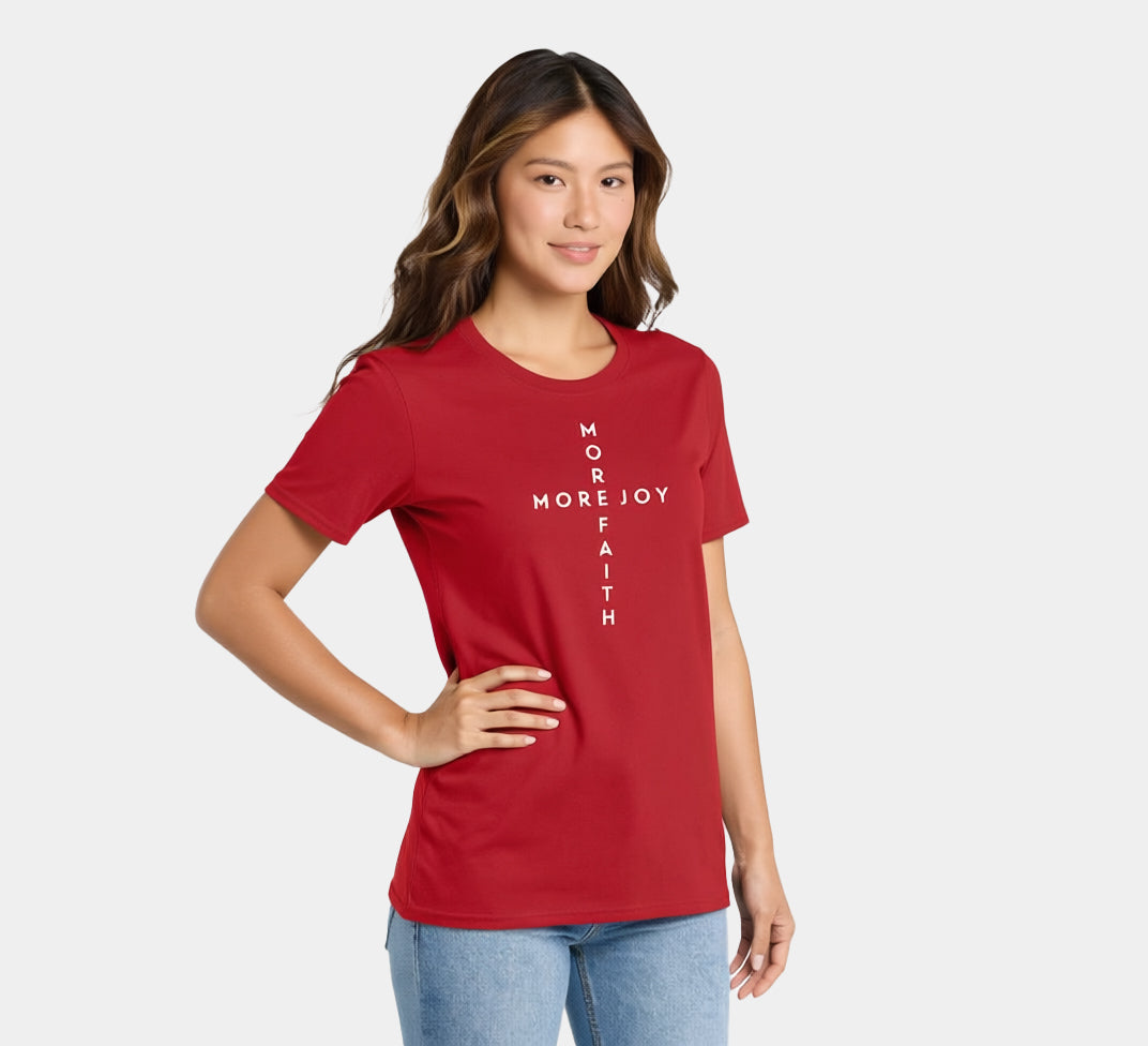 More Faith More Joy (Red)