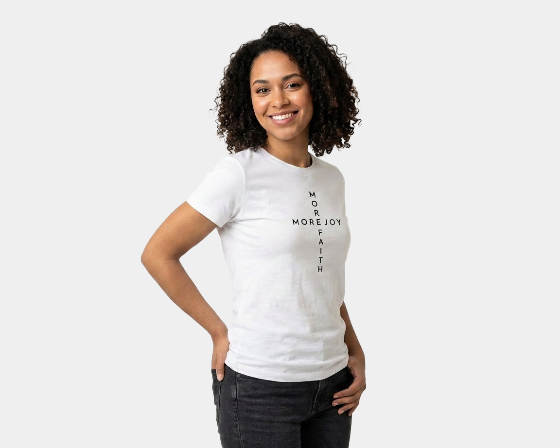 More Faith More Joy (White)