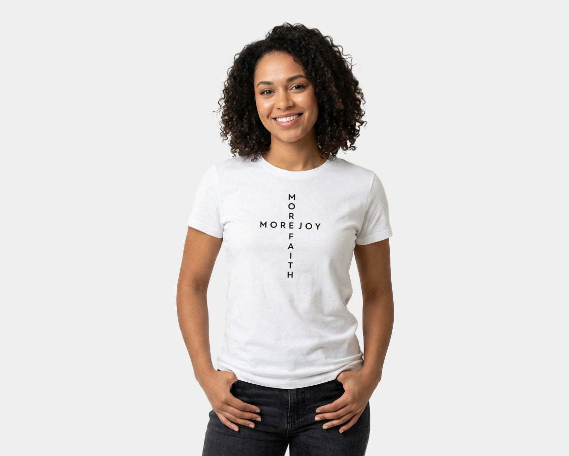 More Faith More Joy (White)